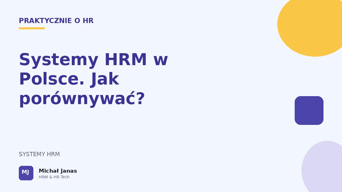 Systemy HRM w Polsce